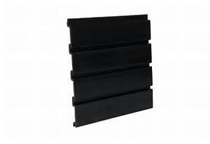 Painéis de parede impermeáveis pretos da garagem/placa durável da veneziana do PVC Glack