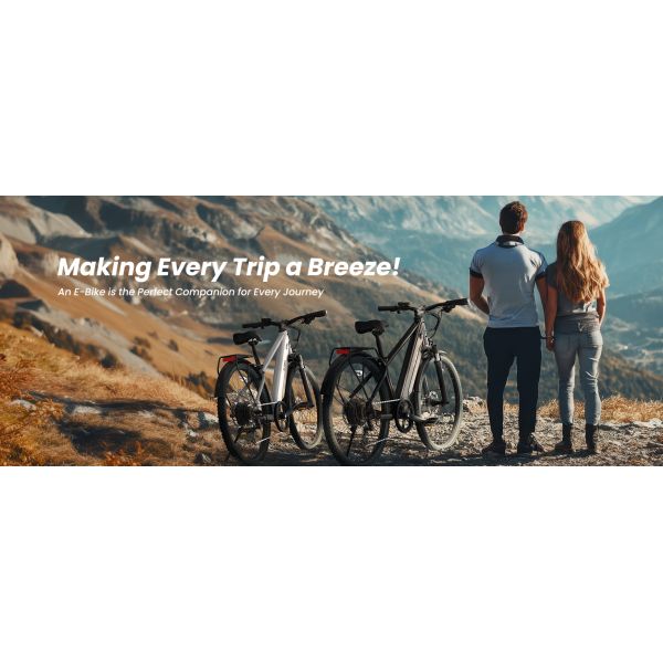 CE UL M614 7 Speed Lightweight 26 Wheel Size Electric City Bike Steel Frame Electric City Bike 31 - 60 km Electric Cycle Ebike