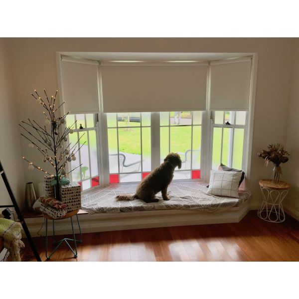 Высококачественный 3м ширина зеленый охранник Огнестойкий 100% отключение солнцезащитный крем роликовые жалюзи ткани для домашнего лечения