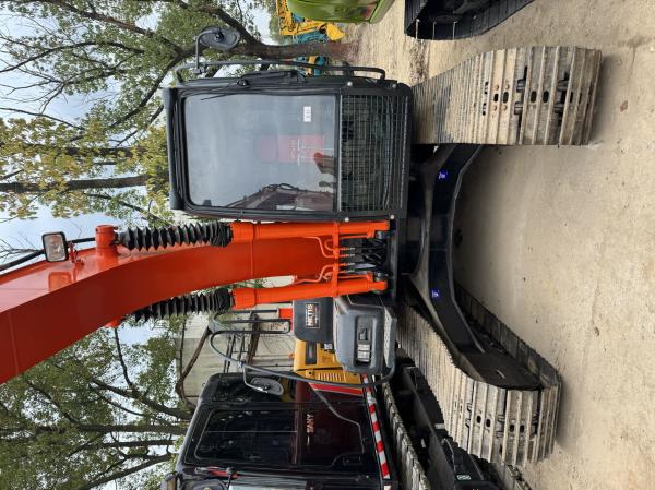 Excavadora usada ZAXIS120 acessível com 12000 KG de peso da máquina do Japão original