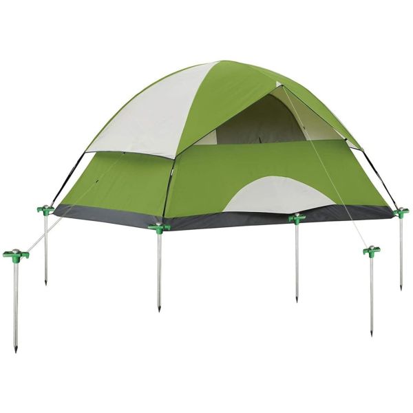 Non Rust Galvanized Steel Pop Up Canopy Tent Stakes 10Pcs Pack