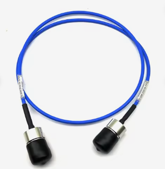 Low-loss Mini DIN 4.3-10 Male Connector With IP67 Rating And Phosphor Bronze Contacts For RF Applications