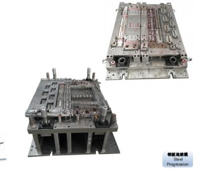 Single 380V Progressive Stamping Die 50 Ton Sheet Metal Progressive Die