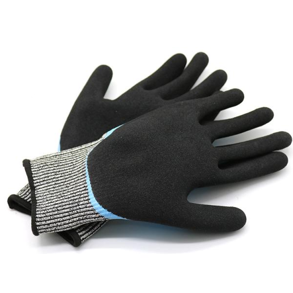 ZM 13 Gauge anti cut gloves water and oil proff knife cut resistant class 5 anti cut gloves supplier and manufacturer