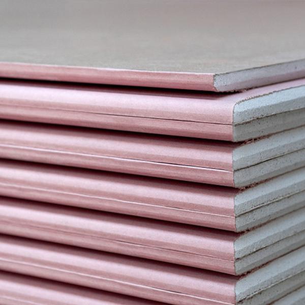 Gráfico de alta qualidade de placas de gesso de 1220X2440Mm, resistentes ao fogo