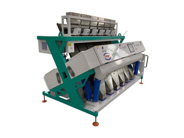 6 Chutes Grain Color Sorter Equipped With High Quality Solenoid Valve