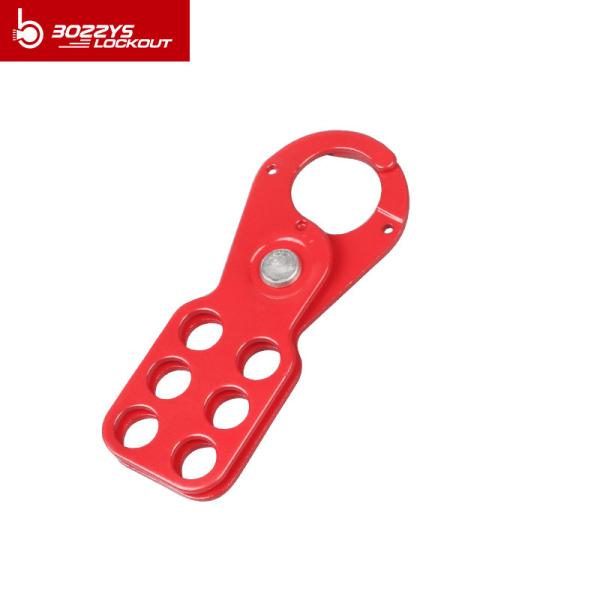 BOSHI China Supplier 6 Padlocks Steel Material Red Lockout Tagout Hasp