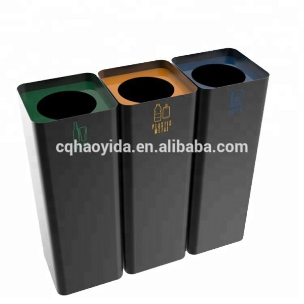 Устойчивый мусорный бак отсека прямоугольника 38L Multi