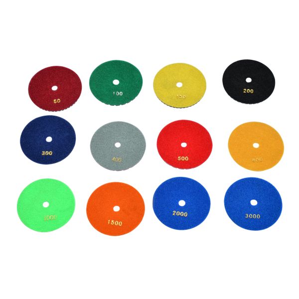 Полировать смолы диаманта 3 дюймов прокладывает абразив мраморного гранита конкр