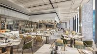 Mobiliário de sala de jantar de madeira de hotel que atinge o equilíbrio perfeito entre estilo e utilidade