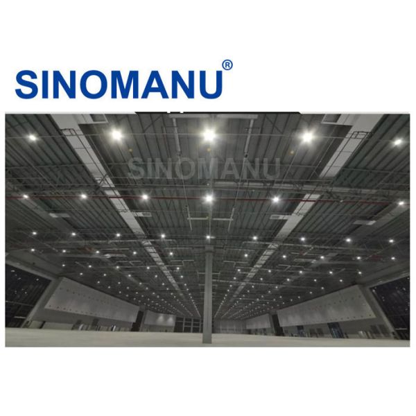 Outdoor Black High Power LED High Bay Lights 6063 Aluminum Alloy Heat Sink