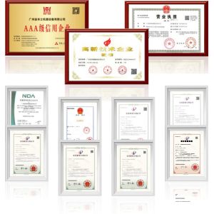 Guangzhou Kinbenz Machine Co., Ltd. Certifications