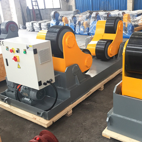 5T 10T 20T 40T Self Aligned Welding Turning Rolls Rotators Assisted Welding