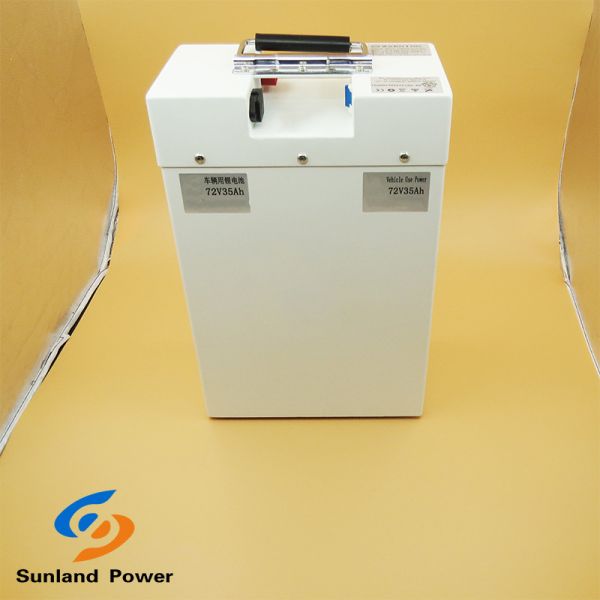 72V 35Ah Lithium Ion Battery Pack 100A With Metal Case For Electric Motorcycle