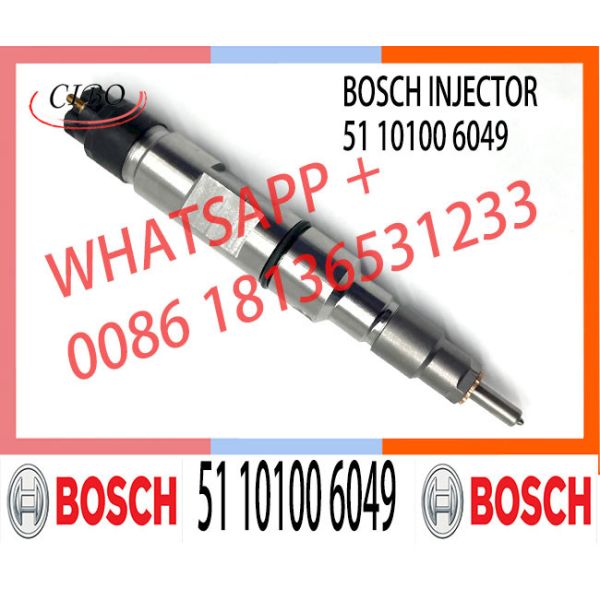 High Quality China Made New 0445120044 1kd diesel fuel injector 0 445 120 044 for OE 51 10100 6049 D 2876 LF12 Diesel En