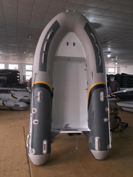 2017 Durable 300cm Aluminum Work Boats , Aluminum Hull Inflatable double bottom