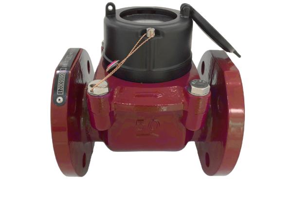 Customizable Large Caliber Horizontal Hot Water Flow Meters Wet Type with Woltman Horizontal Flange Connection OEM Product
