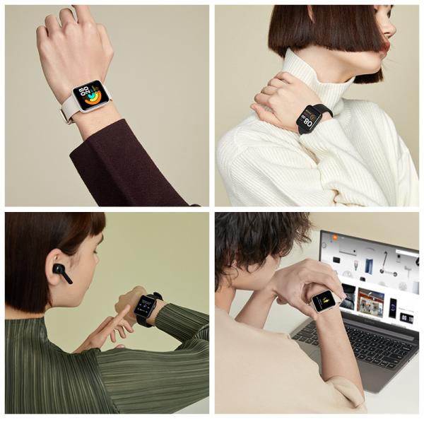 Global Version Xiaomi Smart Watch 1.4 Inch GPS Sport Fitness Tracker Heart Rate Monitor 5ATM Waterproof Xiaomi Mi Watch