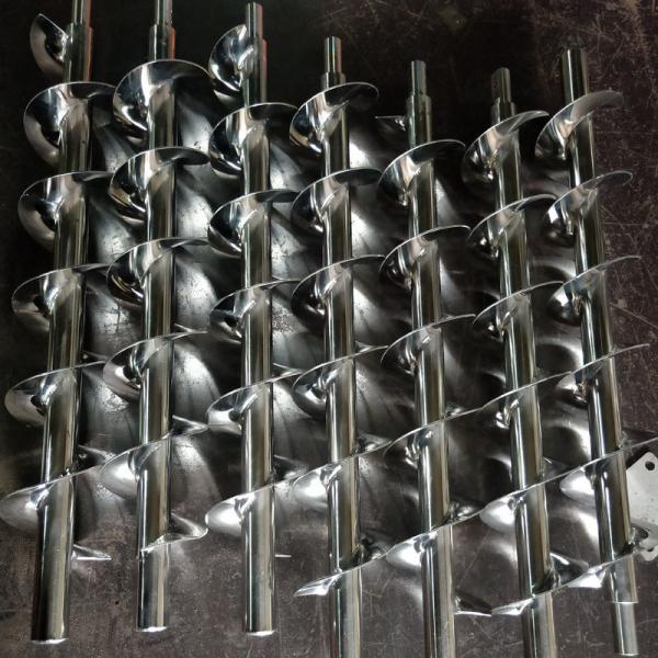 High Precision Forming Screw Flights Industrial Stainless Steel Auger Screw