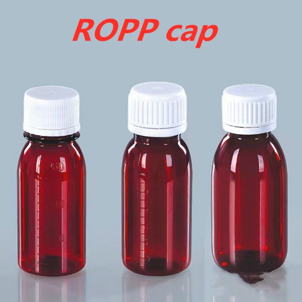 100ml Medical Syrup Bottles 2 Oz Plastic Liquid Medicine Bottles