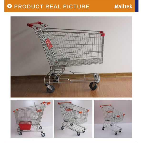 240L Supermarket Trolley Heavy Duty Customized
