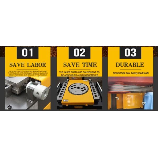 Машина 1000*800*900mm гибочного устройства стального прута утюга YEJ 112M-4