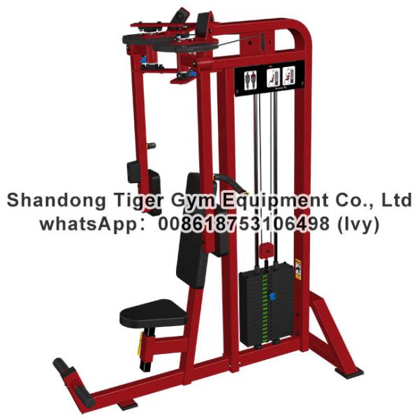 Gym Fitness Equipment Iso-Lateral Pectoral Fly / Rear Deltoid exercise machine