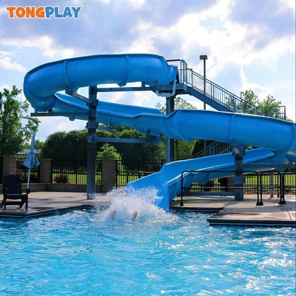 Parcs d'attractions aquatiques pour enfants piscine jeu de randonnée diapositive pour adultes