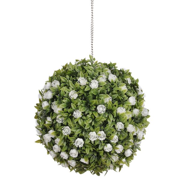 шарики завода PE 42cm искусственные, Boxwood Faux шарика фигурной стрижки кустов завода PP шарики искусственного декоративные