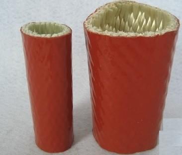 Silicone Rubber Coated Fiberglass Sleeving  Heat-Insulation And Flame-Resistance
