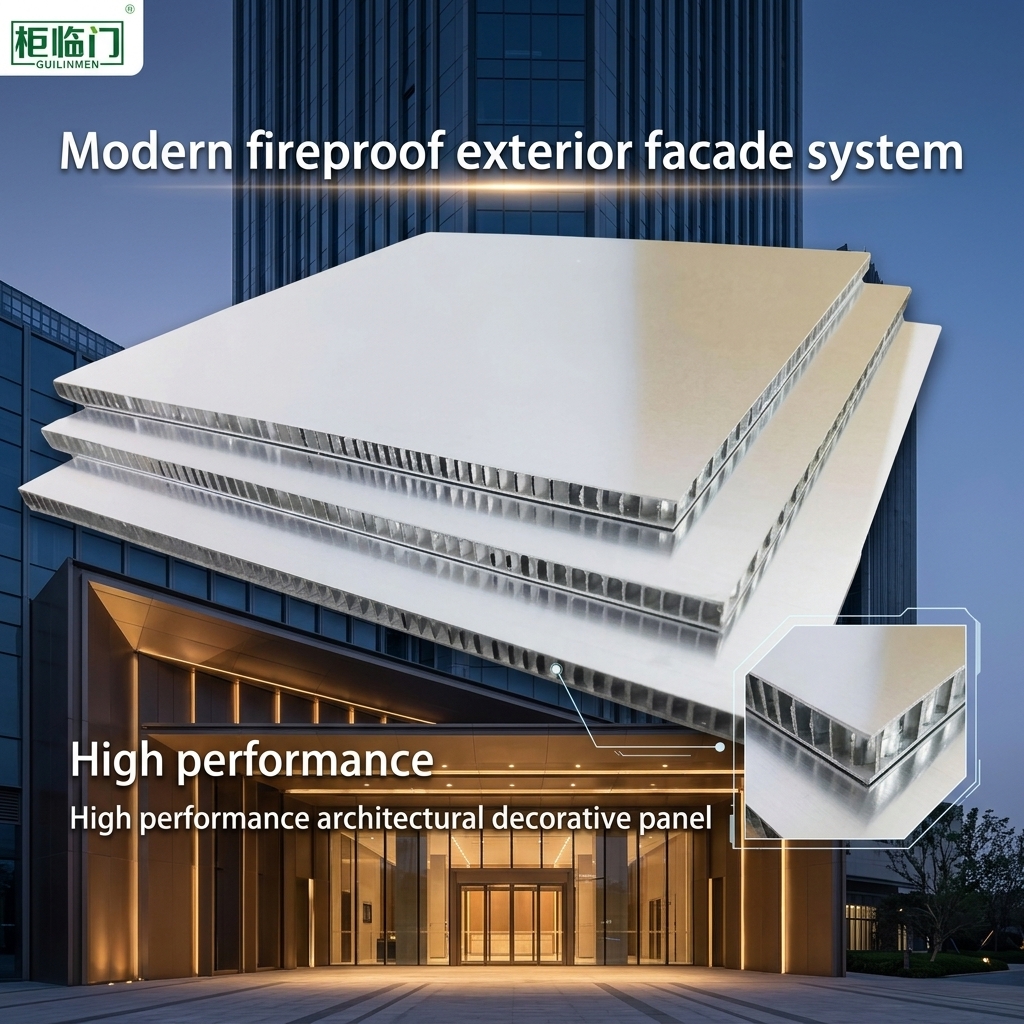 Eco Friendly Stainless Steel Honeycomb Panel Wall Cladding Composite Sheet
