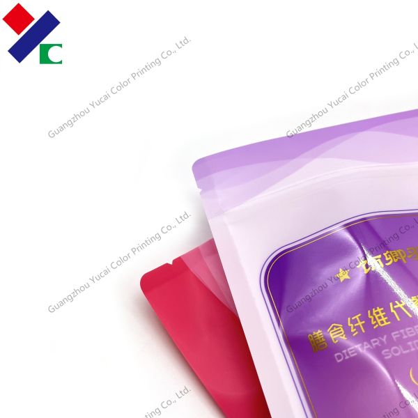 Portable Brown Sugar Beverage Stand Up Pouch Pet Pe Laminated Bag 30G