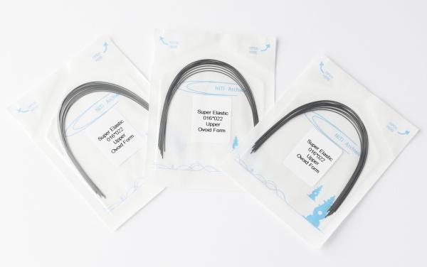 Super Elastic Orthodontic NiTi Archwire Round And Rectangular For Dental Materials