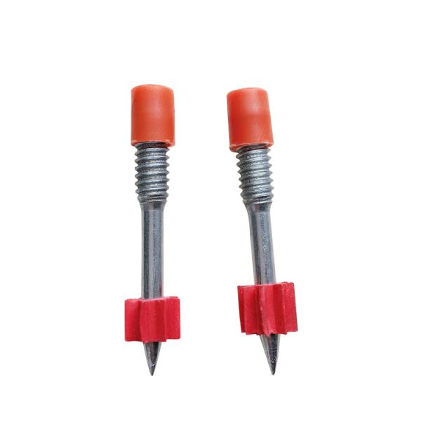 M1/4 Powder Actuated Fasteners For Structural Steel / Power Driven Fasteners
