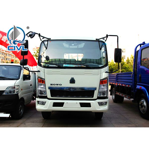 HOWO 4X2 Light Cargo Truck ( Stake Truck ) , Loading 3t-8t , 120hp,