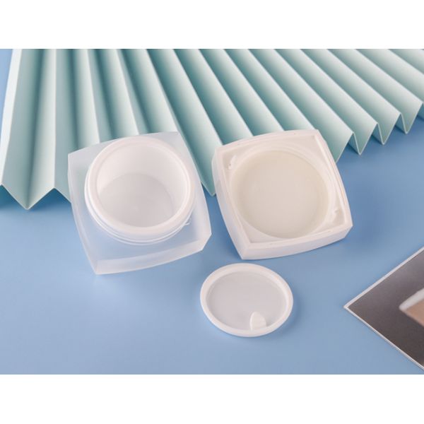 OEM ODM Round Cosmetic Acrylic Bottle And Jar For Face Body Cream