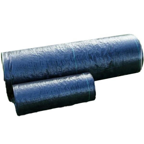 100m Black 125gsm Plastic Ground Cover 5% UV Resistant Sunblock Cloth
