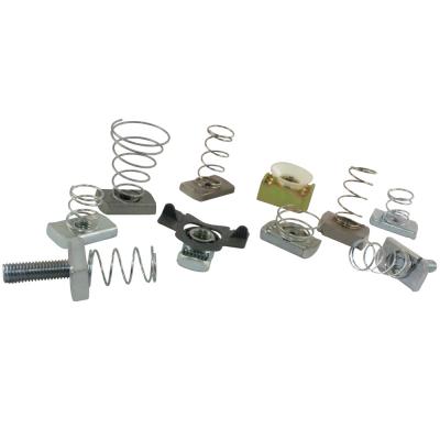 Carbon Steel M10 M12 Spring Wing Nut for Channel Steel