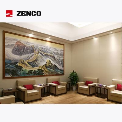 Novo conjunto de sofá único de estilo chinês, tamanho 1000*850*850mm, sala de reuniões de hotel adequada