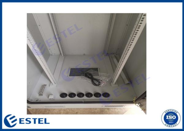 19 recinto a prueba de mal tiempo de las telecomunicaciones del estante 41U 220VAC de la pulgada