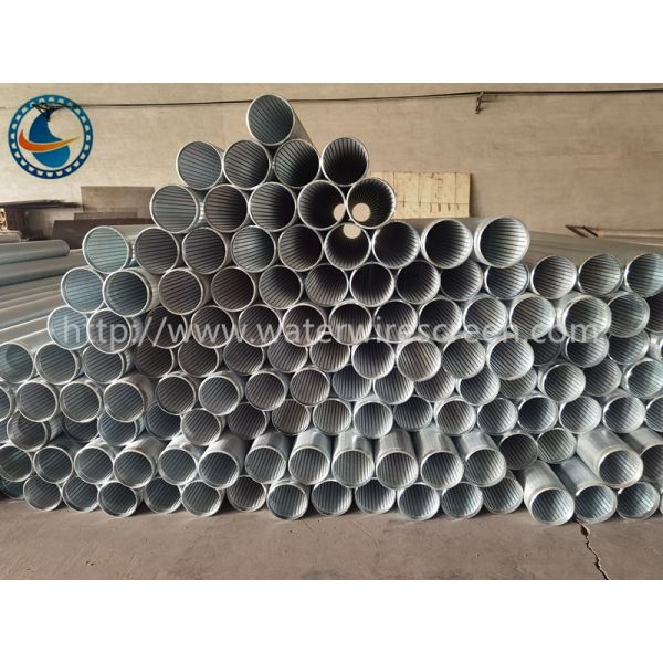 Экран провода воды Q195 низкоуглеродистый гальванизированный 168mm с наклоном сварил кольца