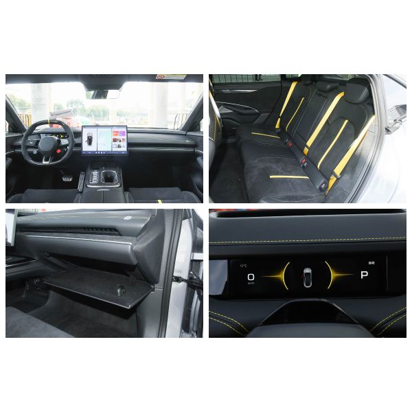 Xiaomi SU7 Ultra 2025 Long-Range Tire 1.7㎡ Electric Spoiler Space silver Sedan