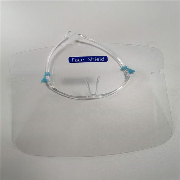 Clear Plastic Anti Fog PET Sheet 0.25mm Splashproof For Transparent Face Shield