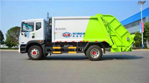 Camion à ordures hydraulique 12m3 automatique 10cbm de compacteur de déchets