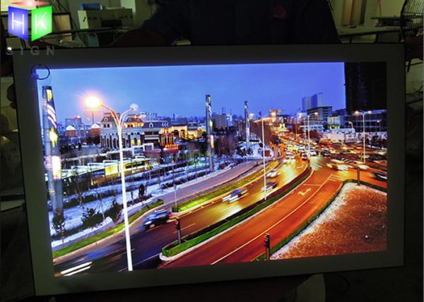 High Brightness Magnetic Light Box Wall Mounting Light Guide Panel Click Open