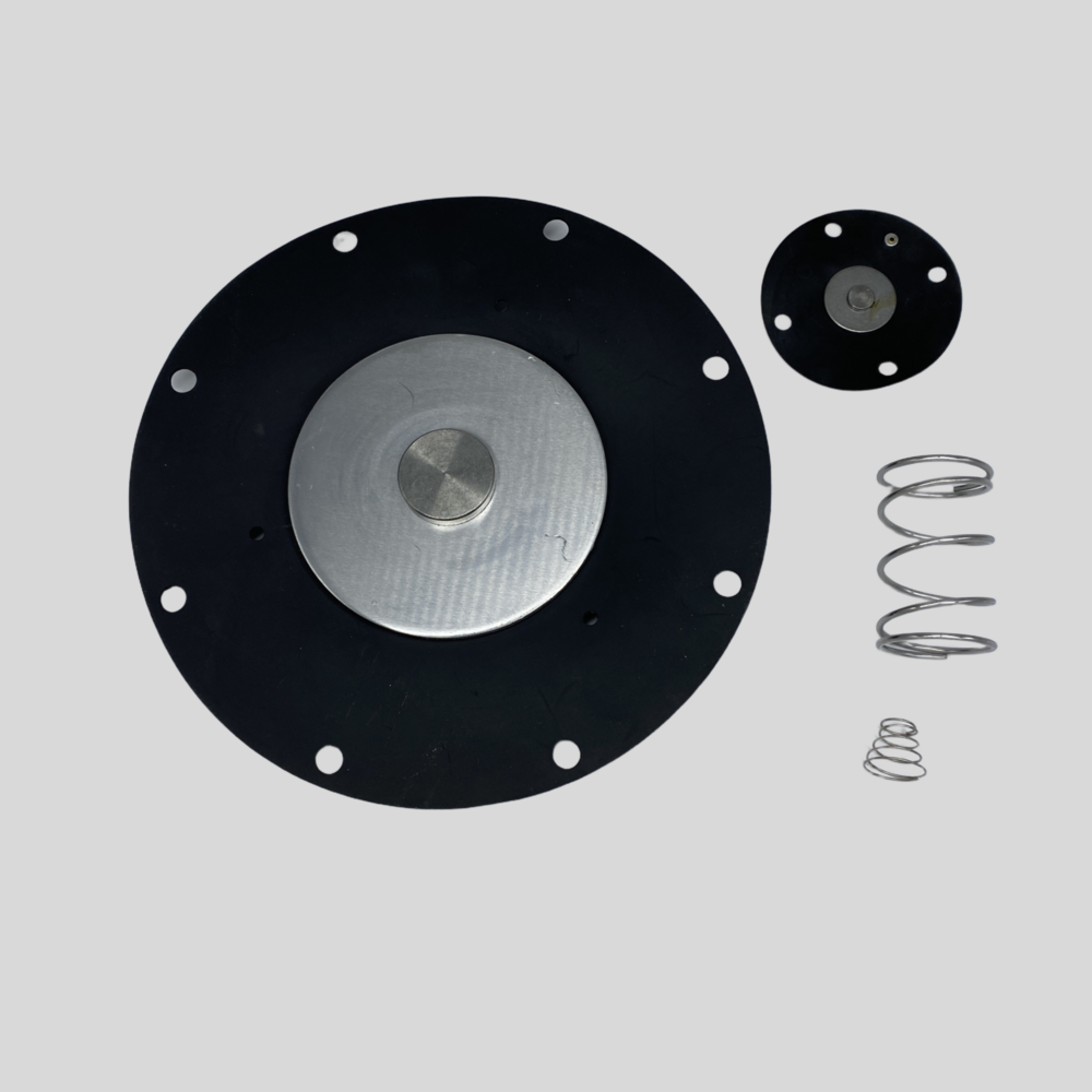 WATSON 3 Inch FKM Viton Rubber Diaphragm High Temperature Resistant Multi‑Size Pulse Valve Diaphragm Repair Kit 3 Inch Full Set & 3.5 Inch Spare Component Optional FKM Rubber For Dust Removal System