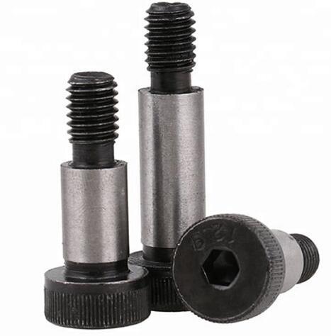 Alloy Steel Hex Flange Head Screws / Socket Head Shoulder Screw M12x25 Size