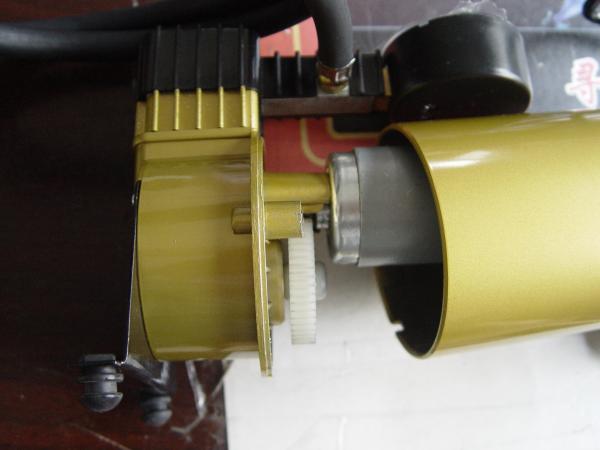 Inflação rápida amarela e de prata do compressor de ar do metal para todos os tipos dos carros
