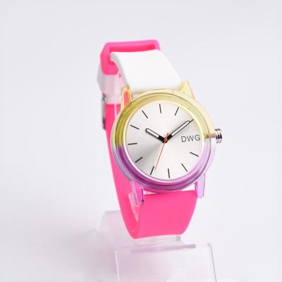 Plastic Case Silicone Strap Watches Women'S Sporting Optimum Performance