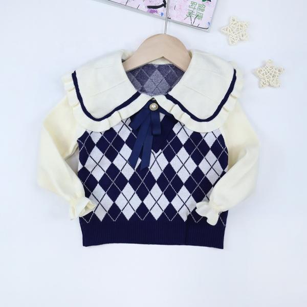 Winter Children Sweater Girls Clothing set Toddler Christmas Dresses Fall kids Girl Baby Sweaters Clothes Dress